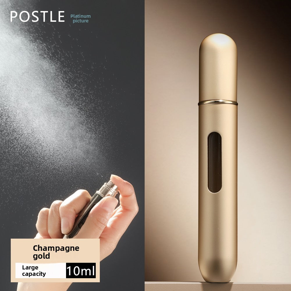 10ml Portable Perfume Refill Bottle | Bottom-Fill Glass Atomizer
