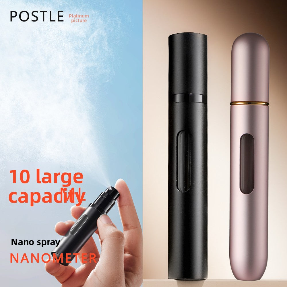 10ml Portable Perfume Refill Bottle | Bottom-Fill Glass Atomizer