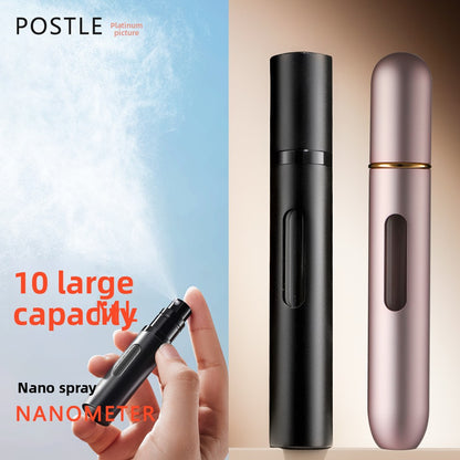 10ml Portable Perfume Refill Bottle | Bottom-Fill Glass Atomizer